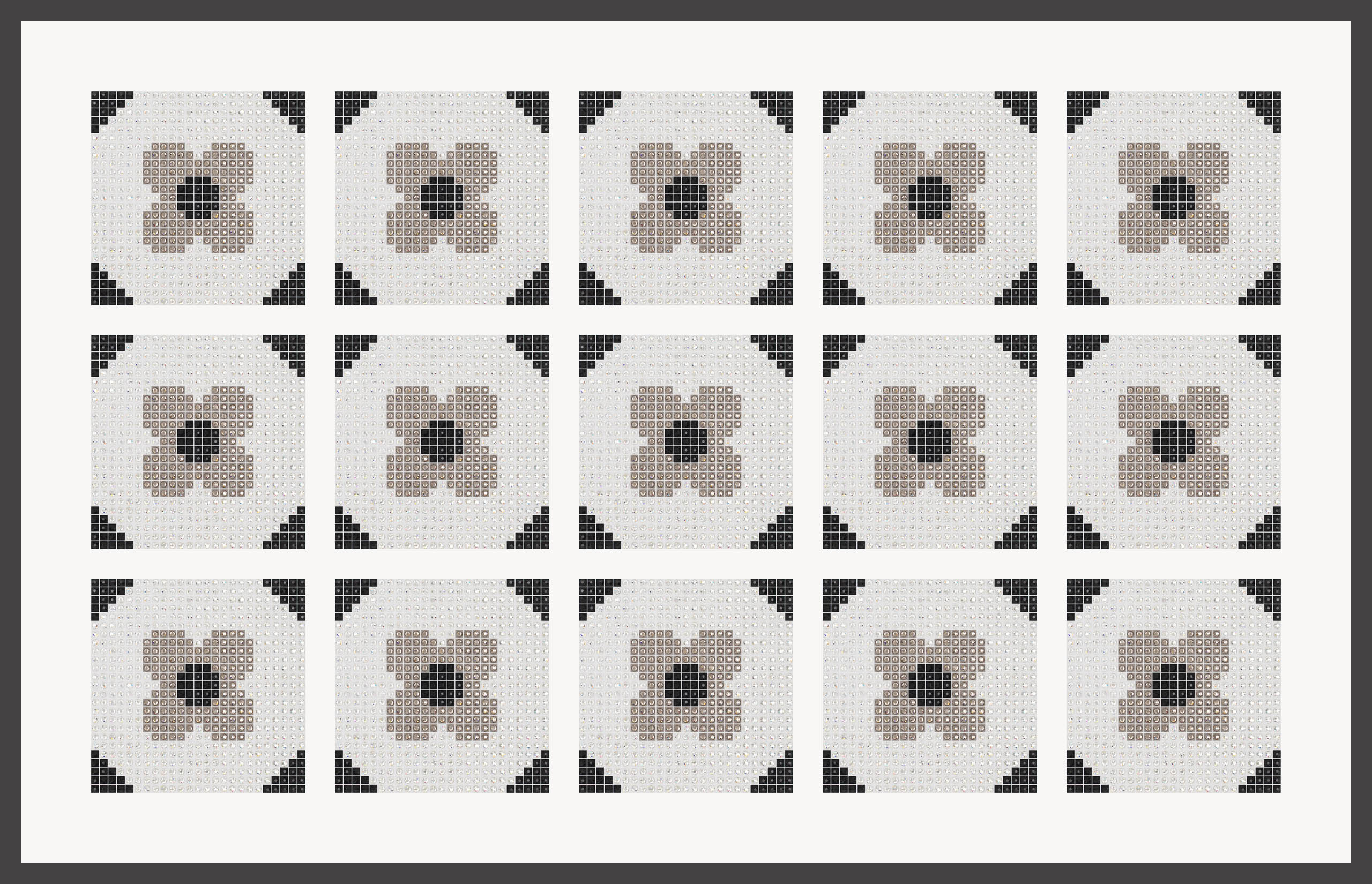 Casa Batllo - crystal art by Julia Roshkow