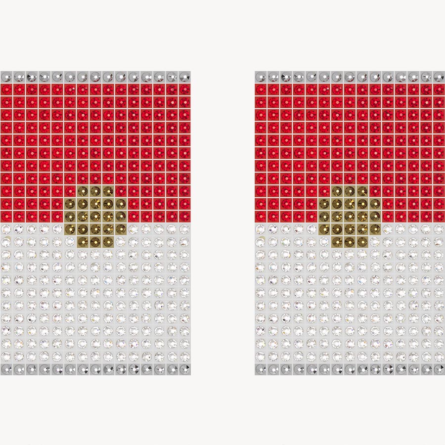 Condensed Soup - crystal art by Julia Roshkow