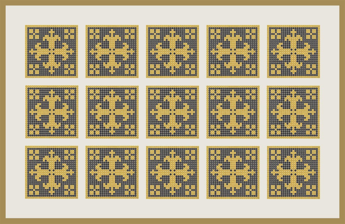 Gothic Revival - Black- crystal art by Julia Roshkow