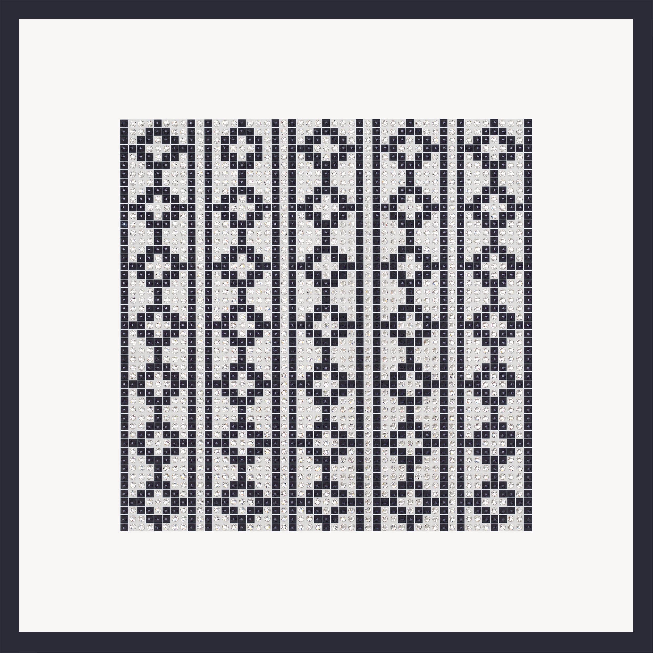 Indigo 10 - crystal art by Julia Roshkow