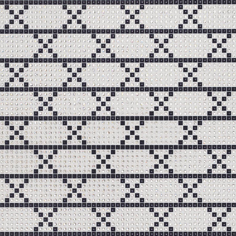 Indigo 12 - crystal art by Julia Roshkow